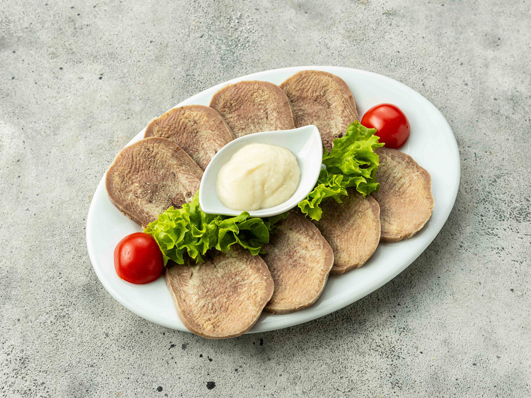 Язык с хреном