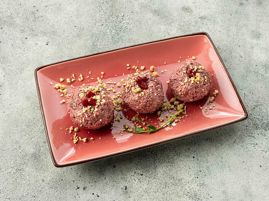 Пхали из свеклы с орехами