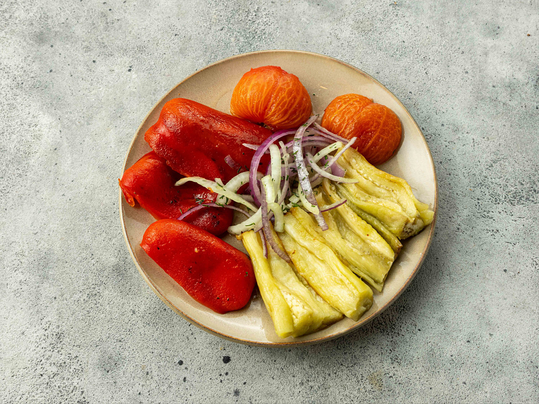 Овощи на углях