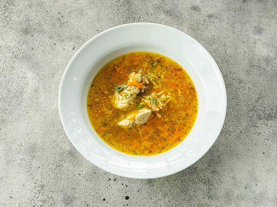 Домашний куриный суп